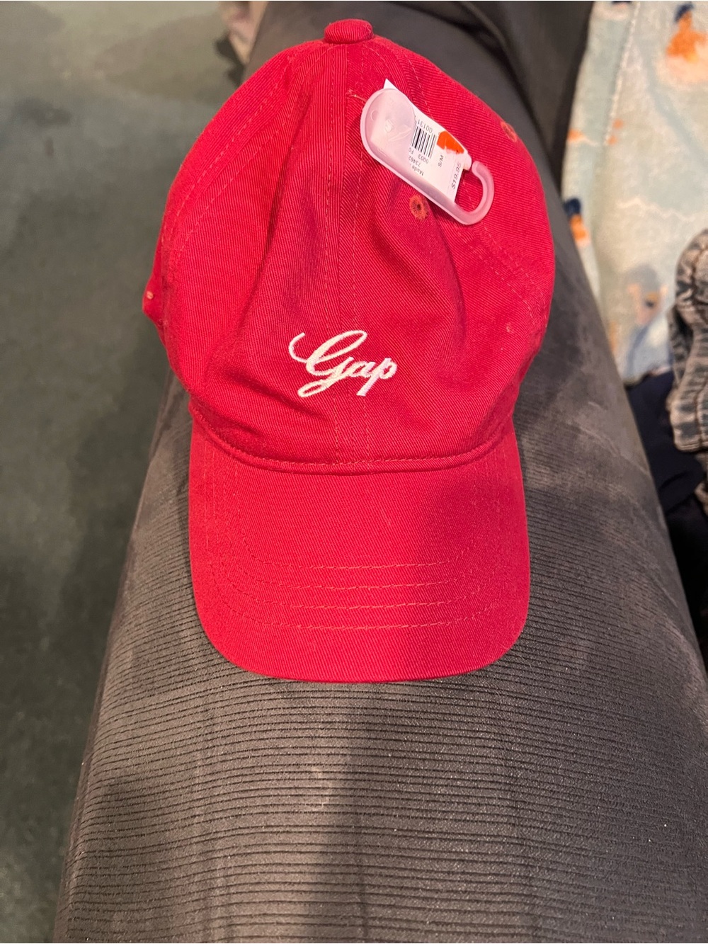 GAP Red Script Logo Baseball Cap